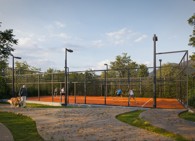 Cancha de pádel de Conterras